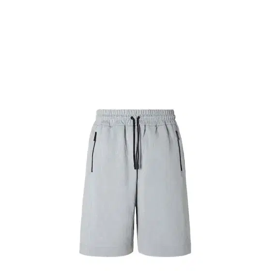 Bermudas with elastic drawstring waist