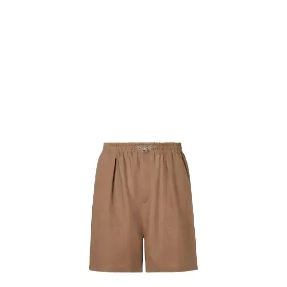 Bermuda shorts with elasticated waist and adjustable