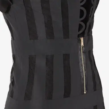 Fendi Midi shirt dress with short cocoon sleeves, classic collar | Thumbnail 3 Fendi Midi shirt dress with short cocoon sleeves, classic collar | Thumbnail 3