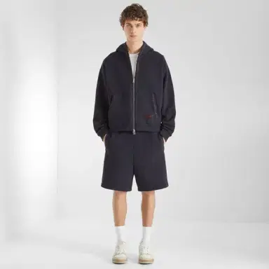 Fendi Bermuda shorts with elasticated drawstring waist | Thumbnail 4 Fendi Bermuda shorts with elasticated drawstring waist | Thumbnail 4