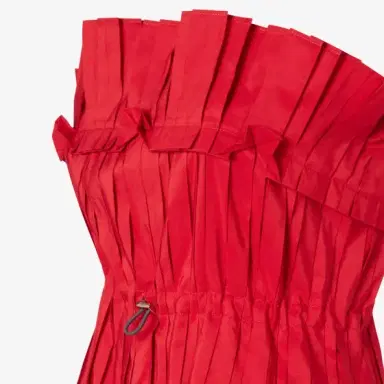 Fendi Short bustier dress with asymmetric double layer hem | Thumbnail 3 Fendi Short bustier dress with asymmetric double layer hem | Thumbnail 3