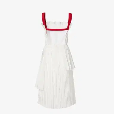 Fendi Midi bustier dress with asymmetric panels on the skirt | Thumbnail 2 Fendi Midi bustier dress with asymmetric panels on the skirt | Thumbnail 2