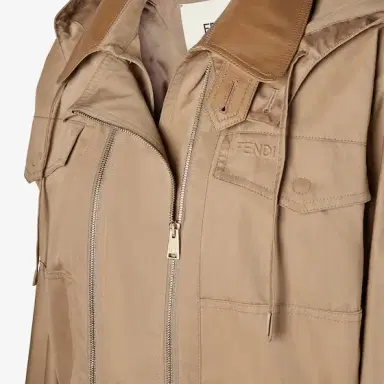 Fendi Blouson fastened with two parallel full-length metal zips | Thumbnail 3 Fendi Blouson fastened with two parallel full-length metal zips | Thumbnail 3