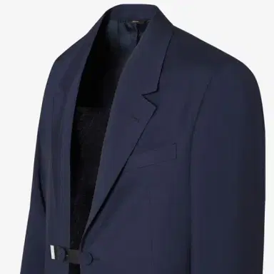 Fendi Single-breasted blazer with central vent at the back | Thumbnail 4