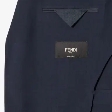 Fendi Single-breasted blazer with central vent at the back | Thumbnail 5