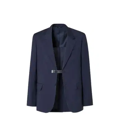 Fendi Single-breasted blazer with central vent at the back | Thumbnail 1