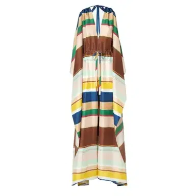 Fendi Sleeveless jumpsuit with flowing lines and wide | Thumbnail 1 Fendi Sleeveless jumpsuit with flowing lines and wide | Thumbnail 1