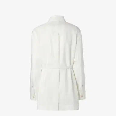 Fendi Single-breasted Go-To Jacket with shirt collar and low-cut | Thumbnail 2