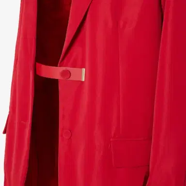 Fendi Single-breasted jacket with peak lapel collar and low | Thumbnail 3