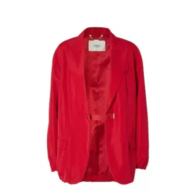 Fendi Single-breasted jacket with peak lapel collar and low | Thumbnail 1