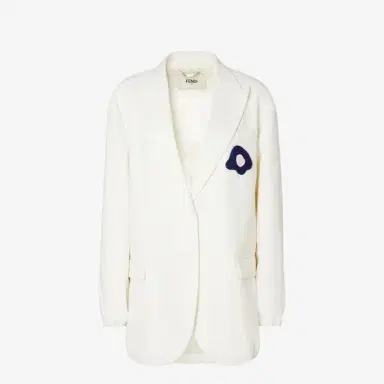 Fendi Single-breasted jacket with peak lapel collar and low | Thumbnail 4
