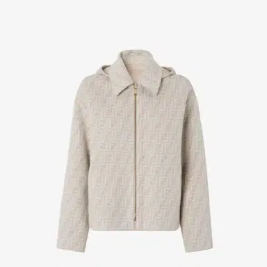 Fendi Reversible short jacket with hood and wide, low-set sleeves | Thumbnail 4 Fendi Reversible short jacket with hood and wide, low-set sleeves | Thumbnail 4