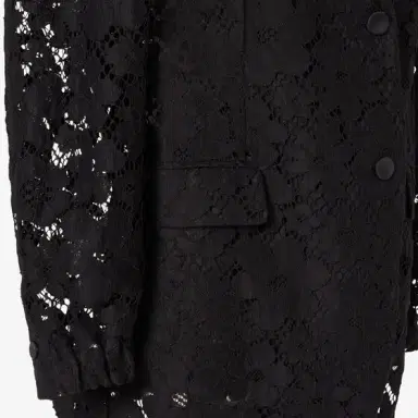 Fendi Single-breasted jacket with peak lapel collar and low | Thumbnail 3