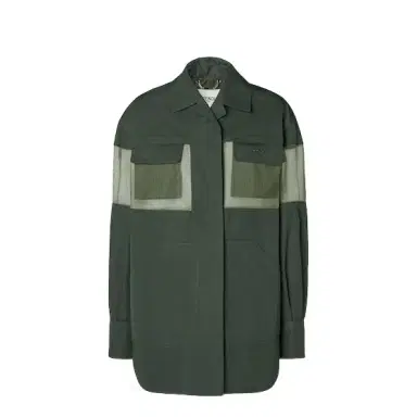 Fendi Safari jacket with shirt collar and long sleeves with wide | Thumbnail 1 Fendi Safari jacket with shirt collar and long sleeves with wide | Thumbnail 1
