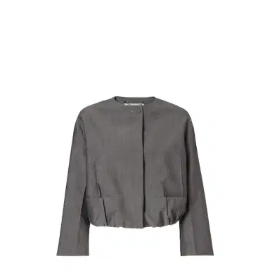 Fendi Short crew-neck jacket with two patch pockets on the front | Thumbnail 1 Fendi Short crew-neck jacket with two patch pockets on the front | Thumbnail 1