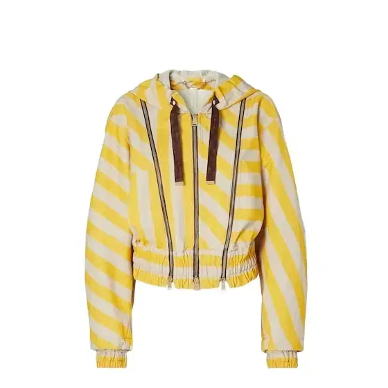 Fendi Short jacket with drawstring hood and front fastening