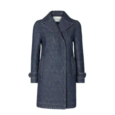 Fendi Straight-cut double-breasted midi jacket | Thumbnail 1 Fendi Straight-cut double-breasted midi jacket | Thumbnail 1