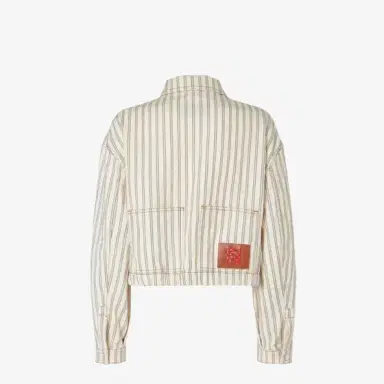 Fendi Cropped jacket with shirt collar and long sleeves | Thumbnail 2 Fendi Cropped jacket with shirt collar and long sleeves | Thumbnail 2