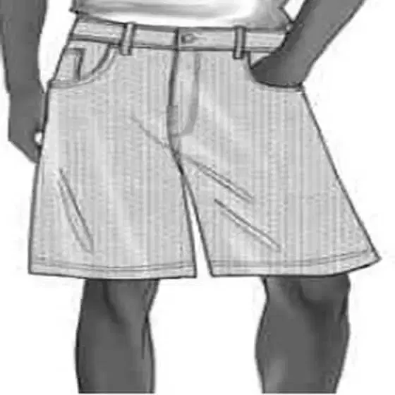 Five-pocket Bermuda shorts with a relaxed fit