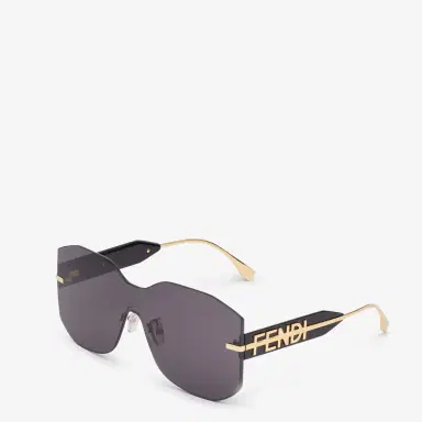 Fendi Rectangular Fendigraphy shield sunglasses inspired by | Thumbnail 2