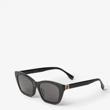 Fendi Square Forever sunglasses made of black acetate | Thumbnail 2 Fendi Square Forever sunglasses made of black acetate | Thumbnail 2