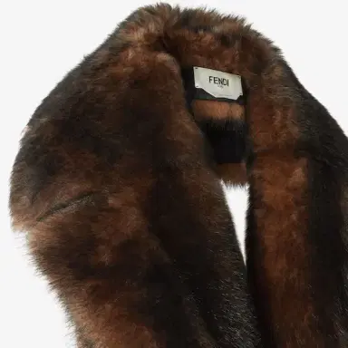 Fendi Large, wraparound maxi scarf | Thumbnail 3 Fendi Large, wraparound maxi scarf | Thumbnail 3