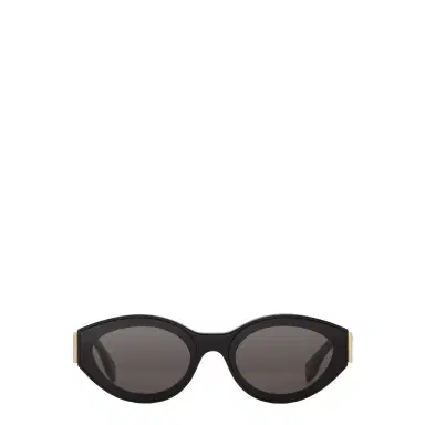Fendi First oval glasses in black acetate | Thumbnail 1 Fendi First oval glasses in black acetate | Thumbnail 1