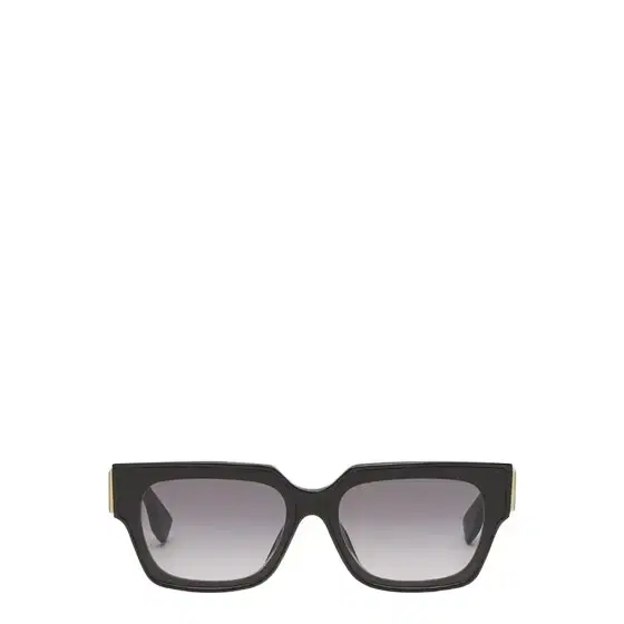 Rectangular First eyeglasses in black acetate
