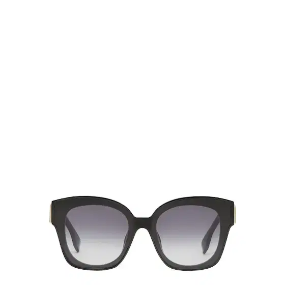 Square First eyeglasses in black acetate