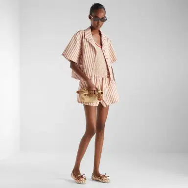 Fendi Shorts with elasticated waist and welt pockets on the sides | Thumbnail 5 Fendi Shorts with elasticated waist and welt pockets on the sides | Thumbnail 5