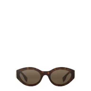 Fendi First oval glasses in Havana acetate | Thumbnail 1