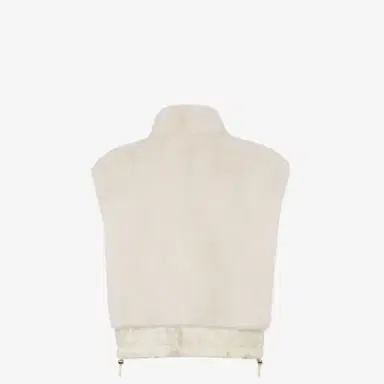 Fendi Short reversible waistcoat with high collar and drawstring | Thumbnail 2 Fendi Short reversible waistcoat with high collar and drawstring | Thumbnail 2
