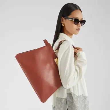 Fendi Cat-eye First glasses in Havana acetate | Thumbnail 4