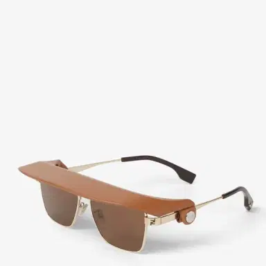 Fendi Ultra-lightweight, square pilot sunglasses made of metal | Thumbnail 2 Fendi Ultra-lightweight, square pilot sunglasses made of metal | Thumbnail 2