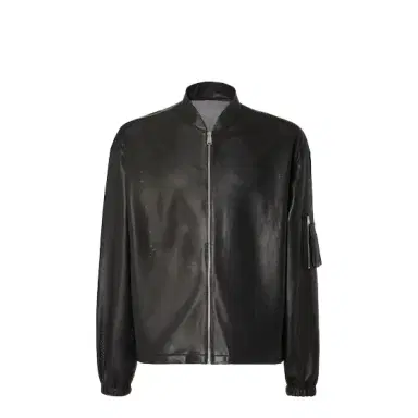 Fendi Blouson with mandarin collar and drawstring edge at | Thumbnail 1 Fendi Blouson with mandarin collar and drawstring edge at | Thumbnail 1