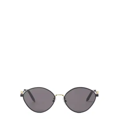 Fendi Geometric oval FF Diamonds glasses made of metal with | Thumbnail 1