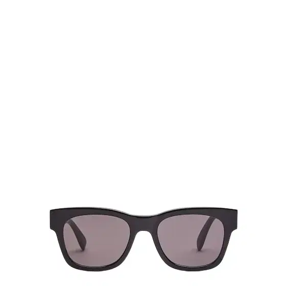 Fendi Square Diagonal eyeglasses in black acetate