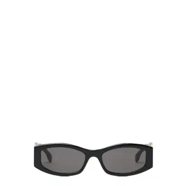 Fendi Forever oval glasses in black acetate | Thumbnail 1
