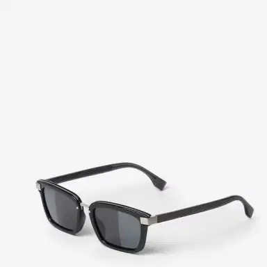 Fendi Square sunglasses made of black acetate, featuring hinges | Thumbnail 2