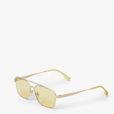Fendi Ultra-lightweight, square pilot sunglasses made of metal | Thumbnail 2 Fendi Ultra-lightweight, square pilot sunglasses made of metal | Thumbnail 2