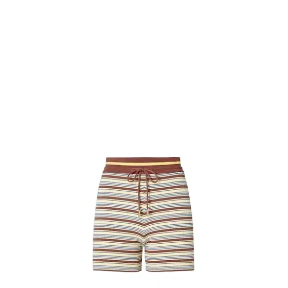 Fendi Fitted shorts with high drawstring waist