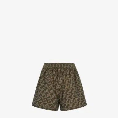 Fendi Shorts with an elasticated waist and side slits in the hem | Thumbnail 2 Fendi Shorts with an elasticated waist and side slits in the hem | Thumbnail 2