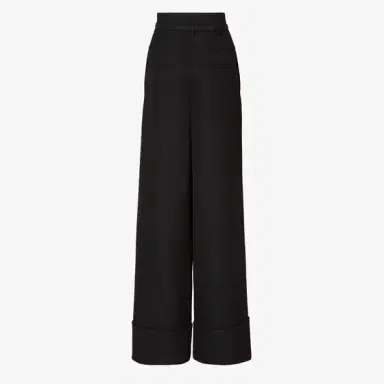 Fendi High-waisted trousers with yoke detail and pleats on | Thumbnail 2 Fendi High-waisted trousers with yoke detail and pleats on | Thumbnail 2