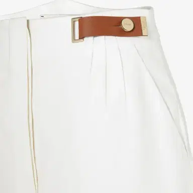 Fendi Flared midi skirt with pleats stitched at the waist on | Thumbnail 3 Fendi Flared midi skirt with pleats stitched at the waist on | Thumbnail 3