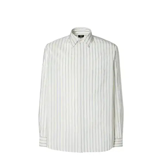 Fendi Long-sleeved shirt with patch pocket on the left side