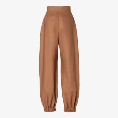 Fendi Balloon-waist trousers with elasticated cuffs at the ankles | Thumbnail 2 Fendi Balloon-waist trousers with elasticated cuffs at the ankles | Thumbnail 2