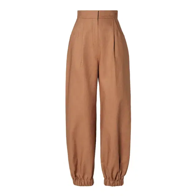 Fendi Balloon-waist trousers with elasticated cuffs at the ankles