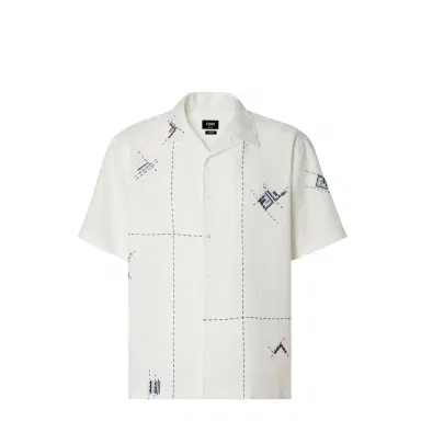 Fendi Shirt with bowling collar and short sleeves | Thumbnail 1 Fendi Shirt with bowling collar and short sleeves | Thumbnail 1