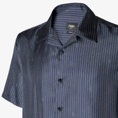 Fendi Shirt with bowling collar and short sleeves | Thumbnail 3 Fendi Shirt with bowling collar and short sleeves | Thumbnail 3