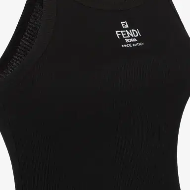 Fendi Slim-fit sleeveless top | Thumbnail 3